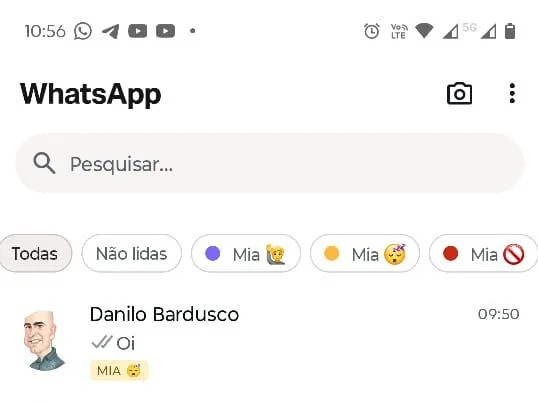 WhatsApp mais organizado e rastreio mais completo